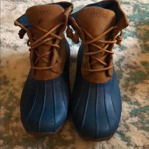 Women’s sperry topside boots size 8